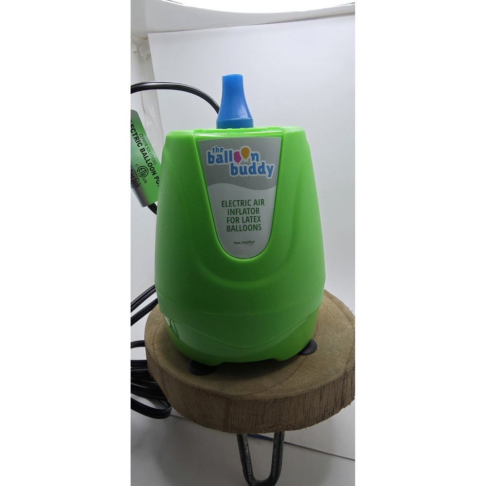 The Balloon Buddy Electric Air Inflator For Latex Balloons New